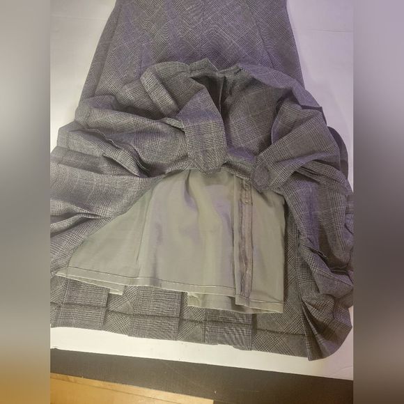 Ted Baker London Gray Checked Dress - Picture 6 of 10